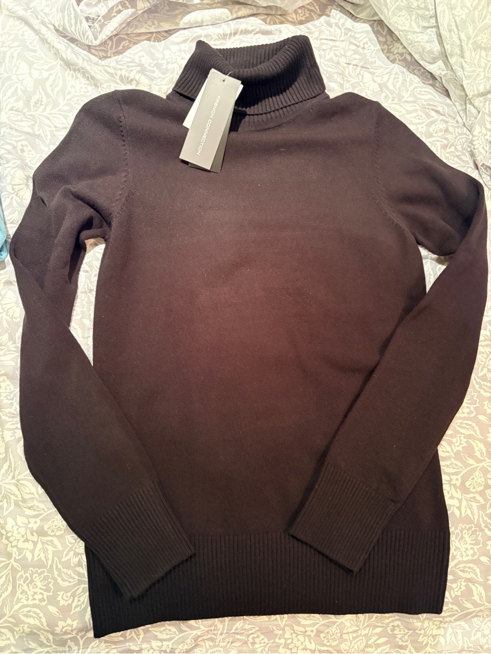BOGO French Connection Black Turtleneck Sweater NWT